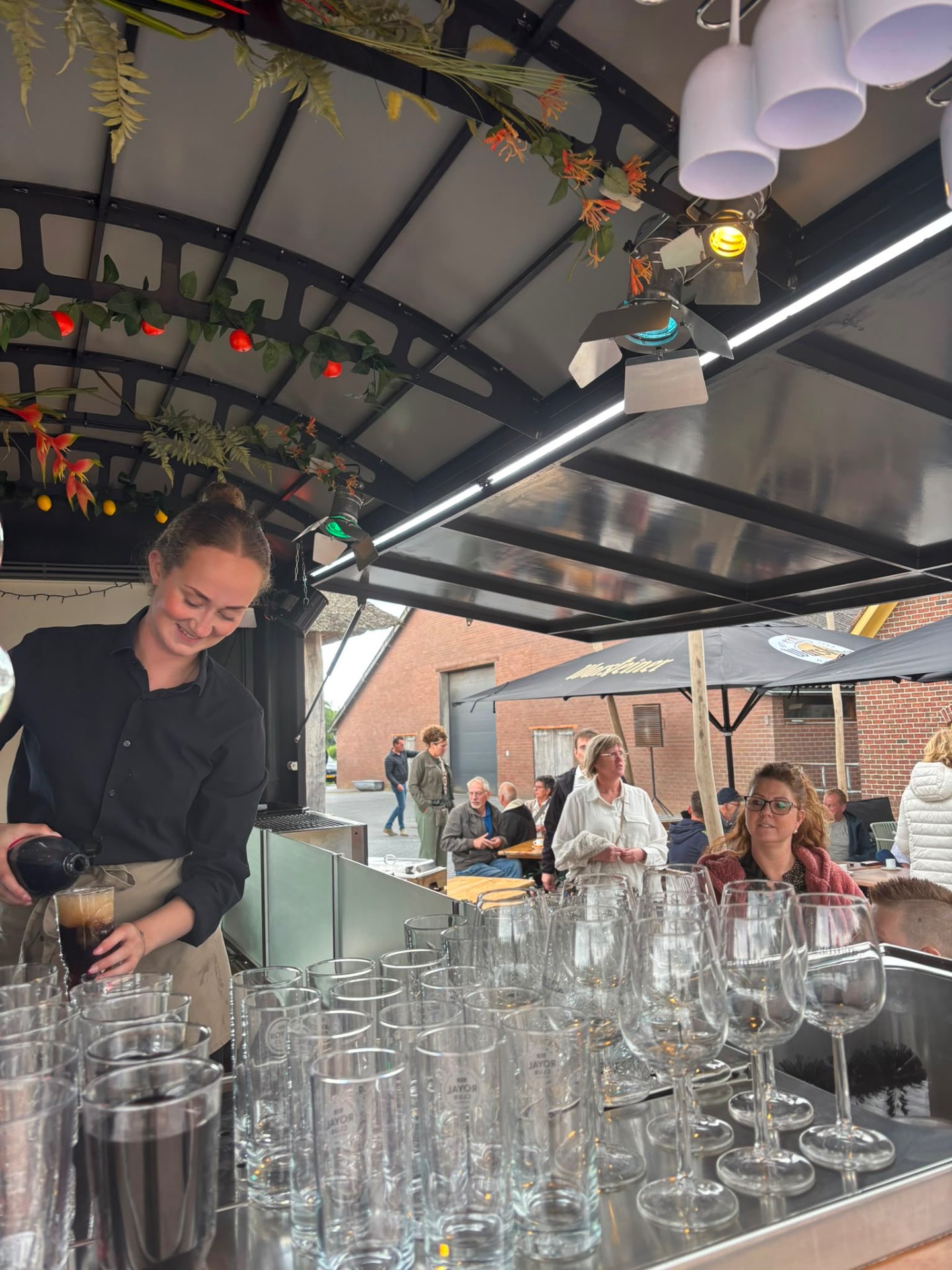 Vers getapt bier en drankjes vanuit de foodtruck