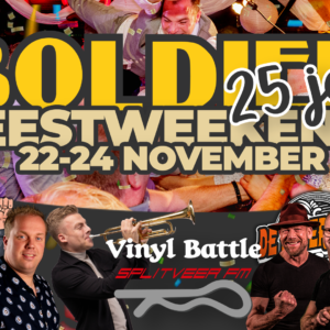 22-24 november 2024: Boldiek 25 jaar FEESTWEEKEND!